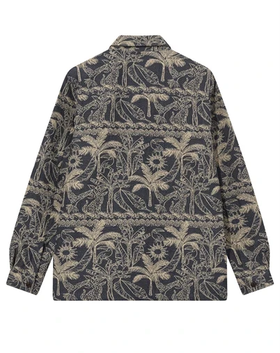 Mos Mosh Gallery - MMGDavid Garden Overshirt - Salute Navy